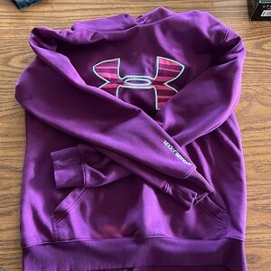 XS purple Under Armor hoodie